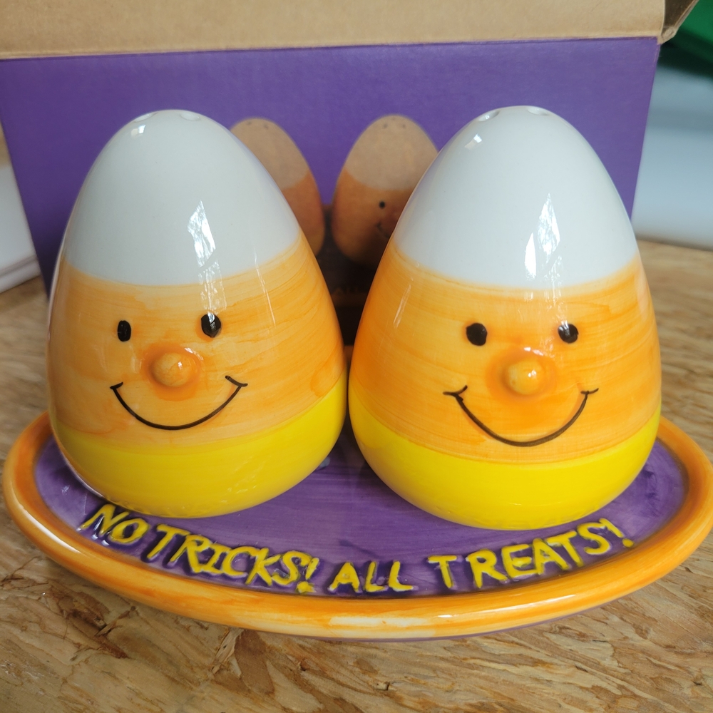 Candy Corn Salt and Pepper Shakers